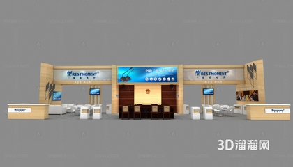 雷蒙电子科技展览展示展台模型解析 创新与实用的完美融合